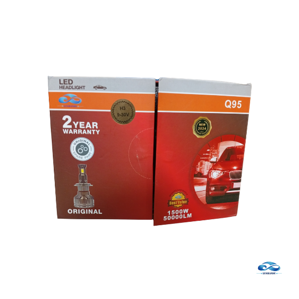 Kit Ampolletas LED H3 Q95 9-30V