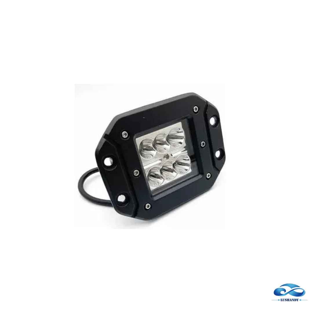 Neblineros Embutidos 16 Led 18 Watts 