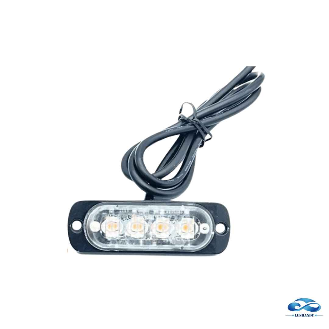 Luz 4 Led Destellante Estroboscópica