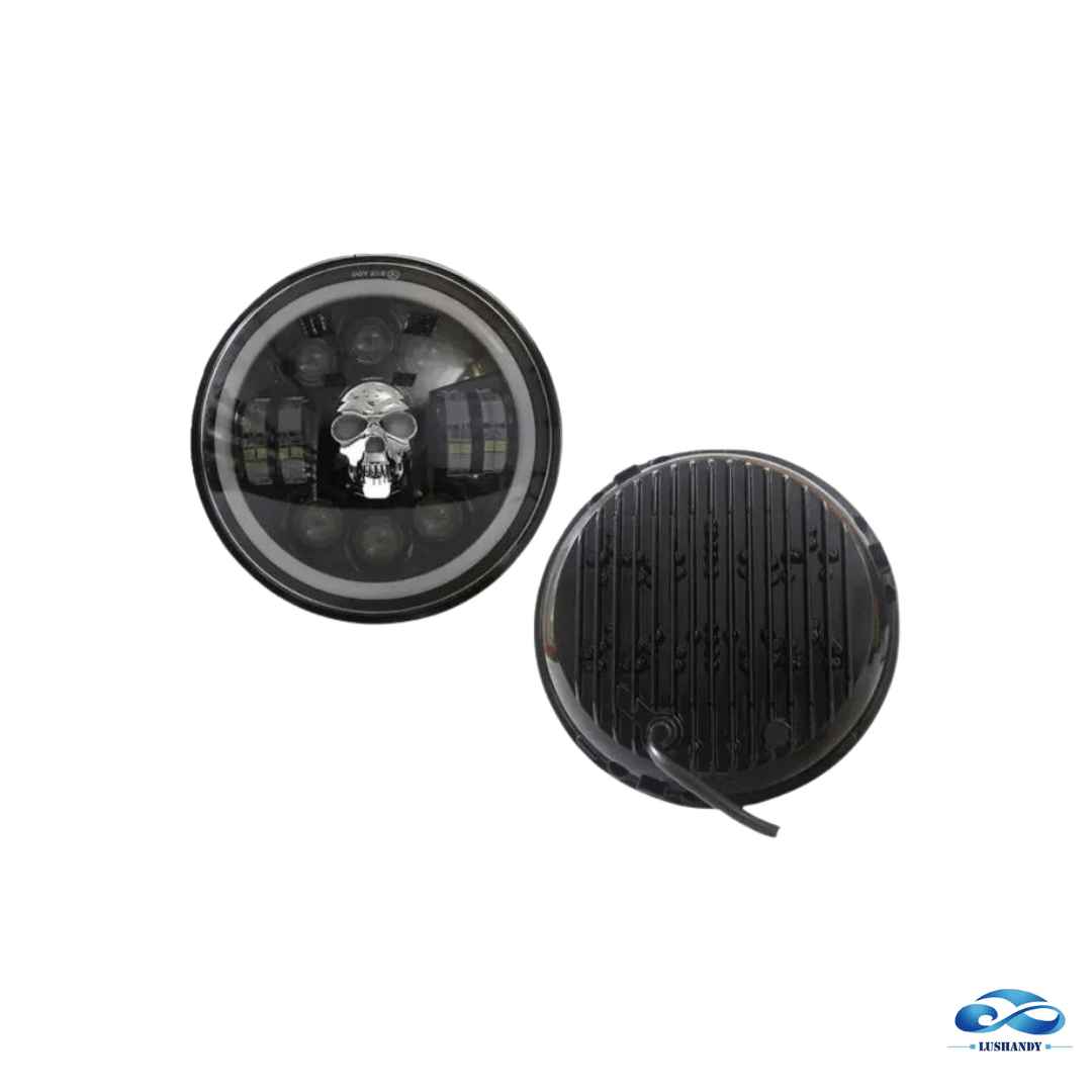 Faro Led 7 Pulgada Tipo Calavera Faro Led 7 Pulgada Tipo Calavera
