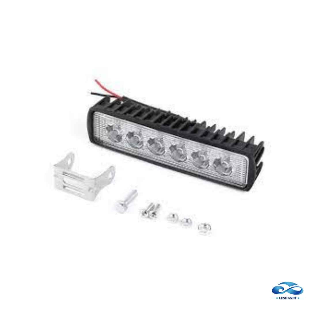 Barra  Neblineras 6 Led 18 Watts