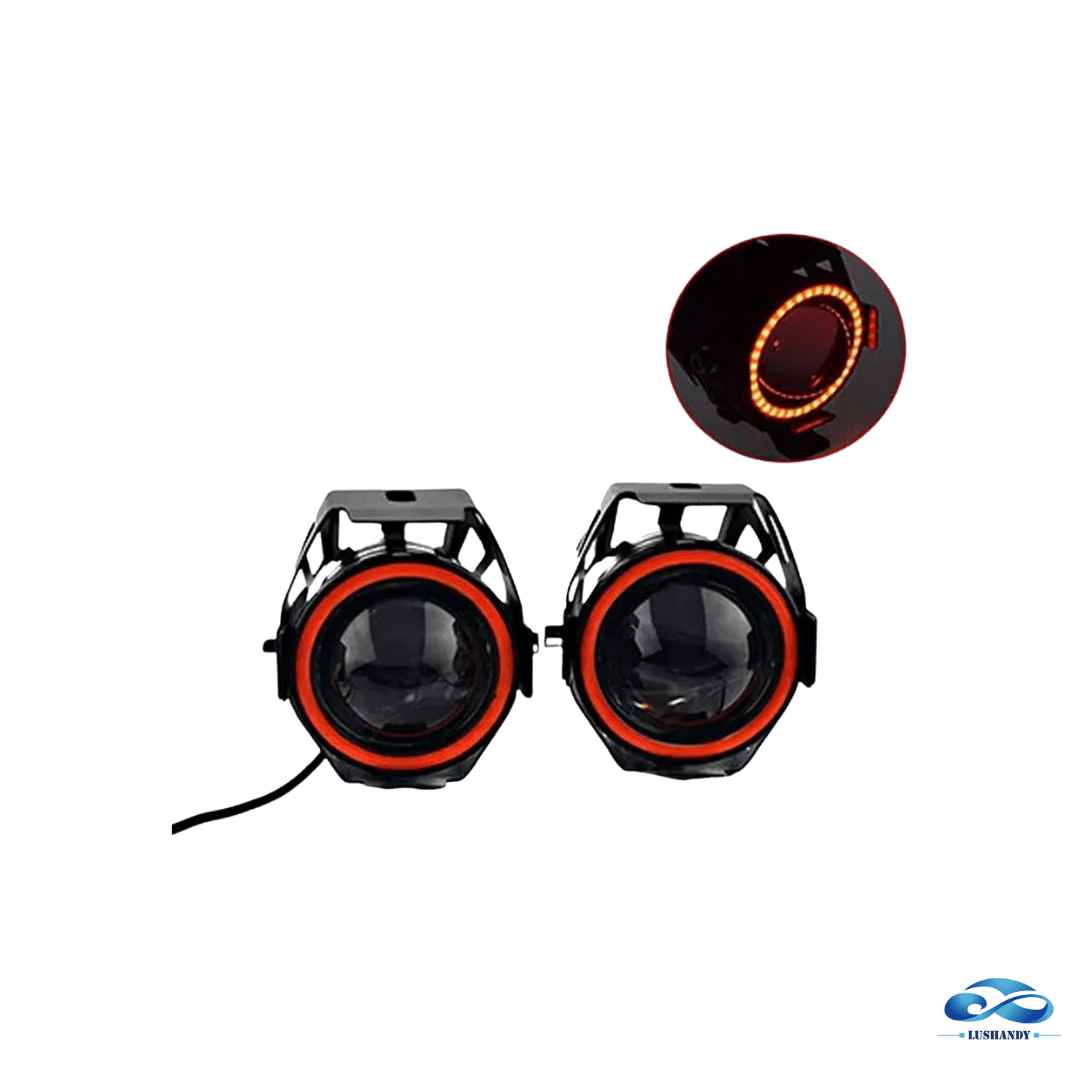 Neblinero Led Ojo De Ángel Moto Parrilla Auto Neblinero Led Ojo De Ángel Moto Parrilla Auto