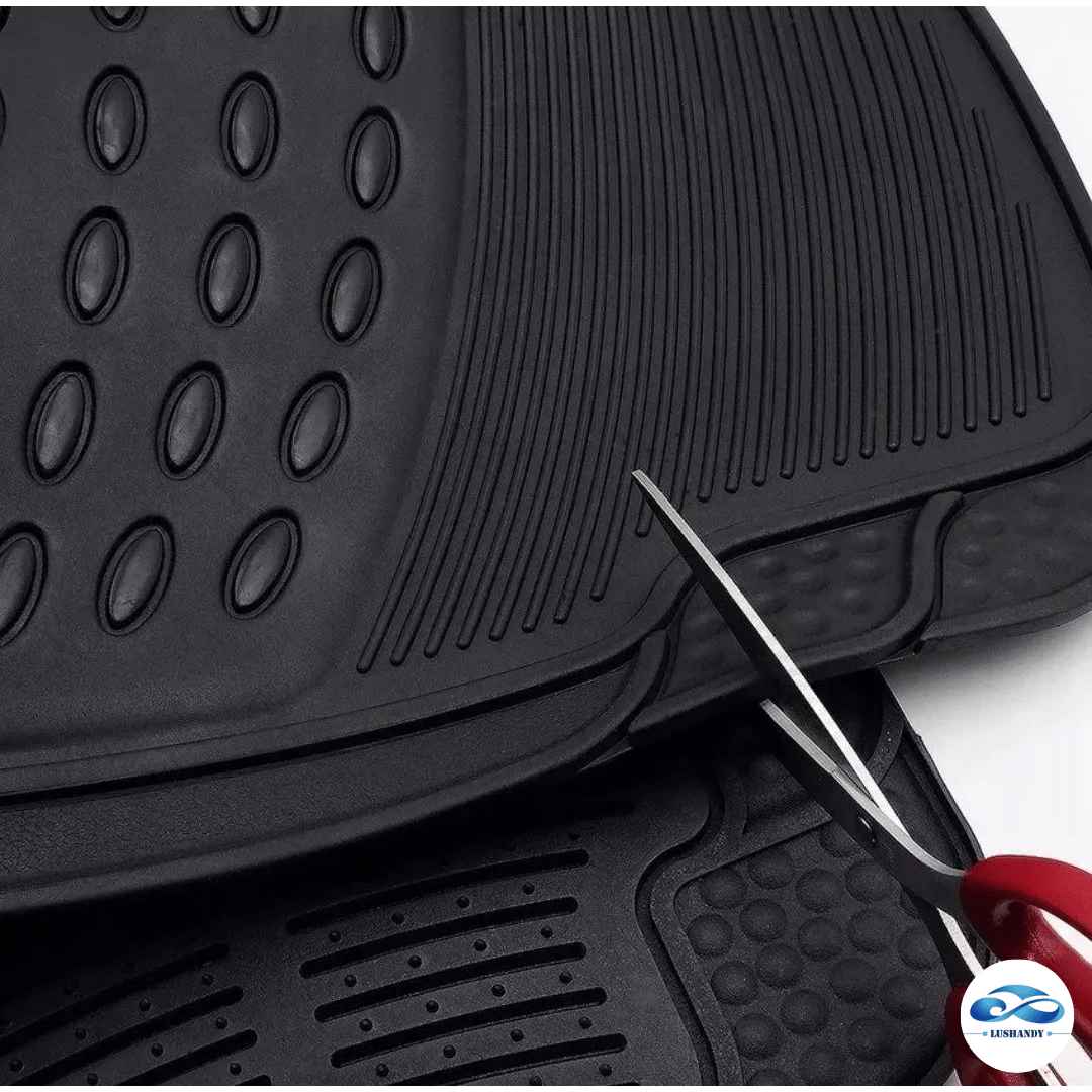 Cubre Piso para Auto Color Camello / Juego de 3 Piezas Cubre Piso para Auto Color Camello / Juego de 3 Piezas