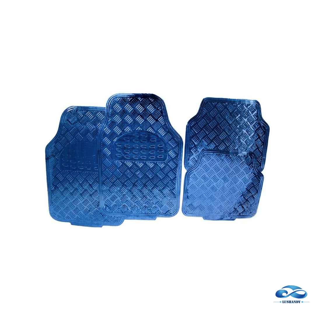 Cubre Piso para Autos con Efecto Metálico / Juego de 4 Piezas Cubre Piso para Autos con Efecto Metálico / Juego de 4 Piezas