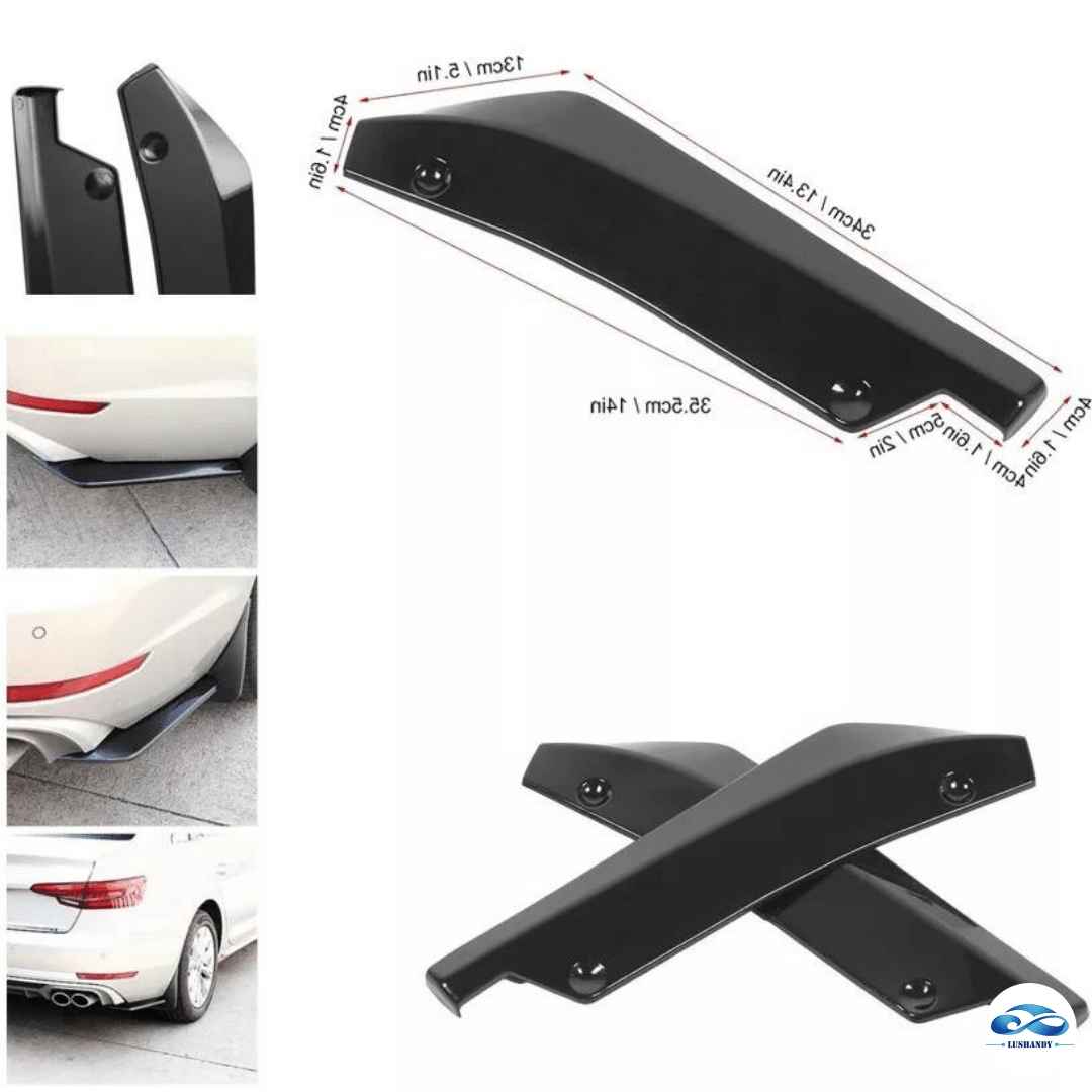 Lip Trasero Para Coche Negro Brillante Lip Trasero Para Coche Negro Brillante