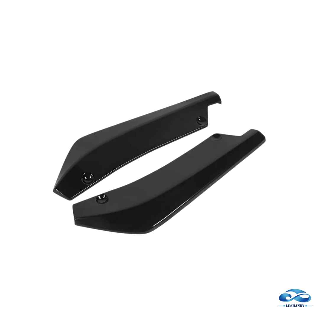 Lip Trasero Para Coche Negro Brillante