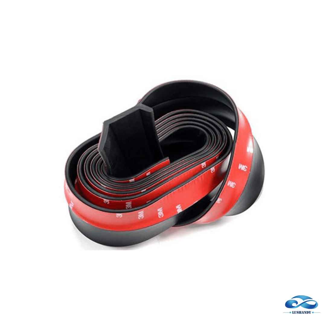 Lip Parachoque Faldon Samurai Tuning Universal  Negro