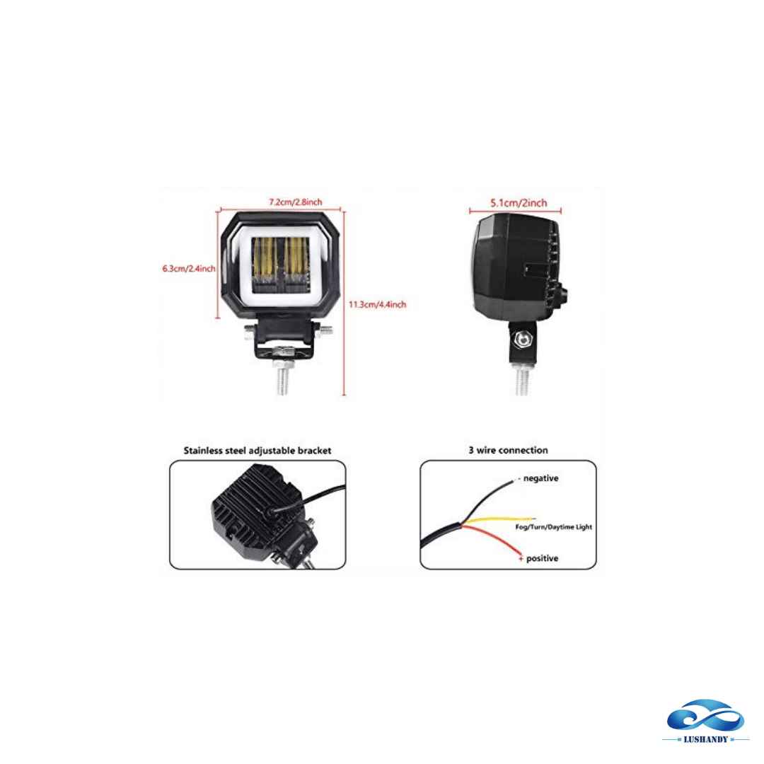 Neblinero Led de 20Watts Bi-Voltaje Neblinero Led de 20Watts Bi-Voltaje