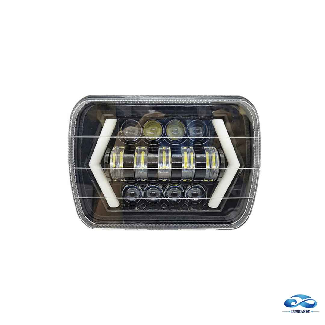 Foco  7 Pulgadas Cuadrado de 12V  40W