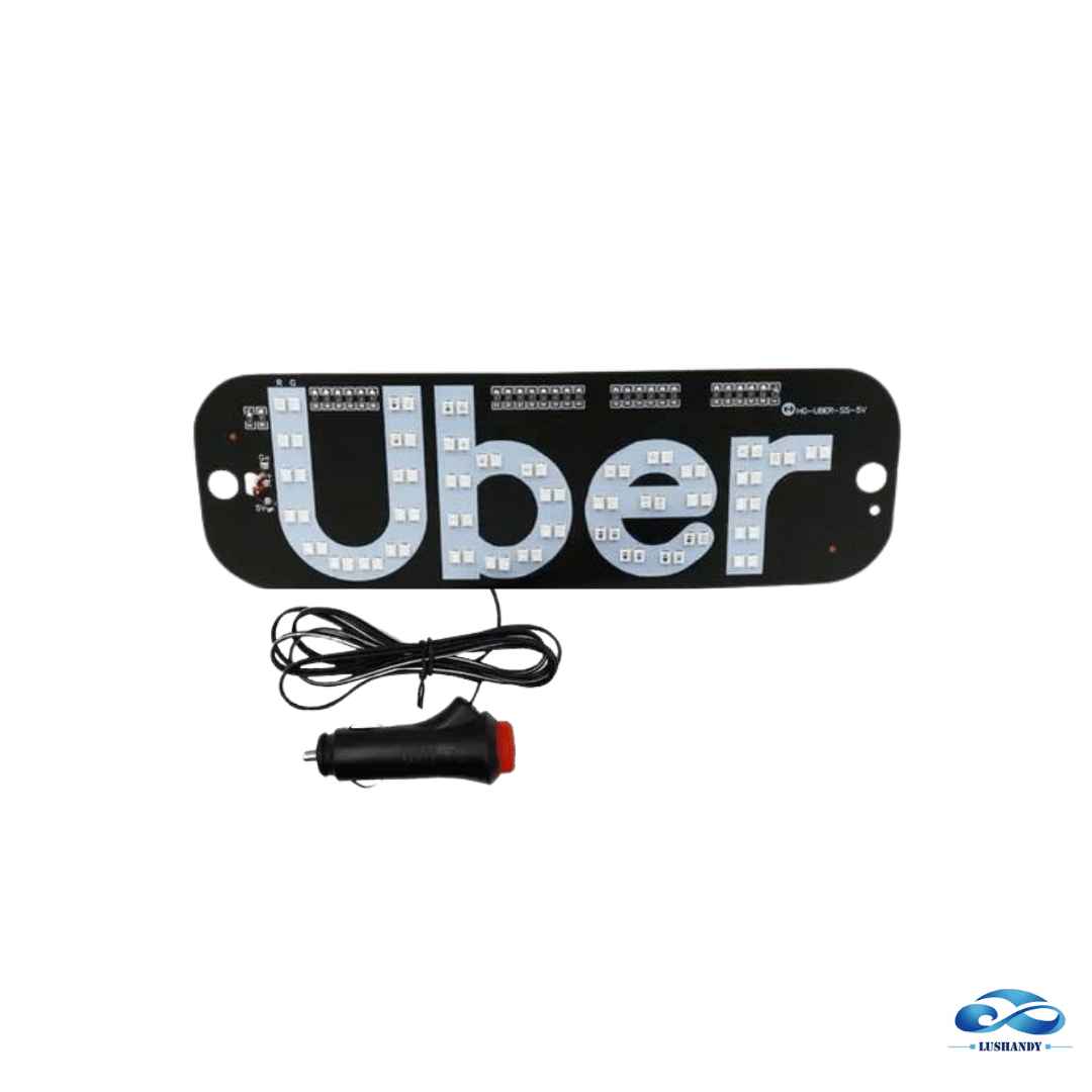 Letrero Luminoso Led Uber Parabrisa