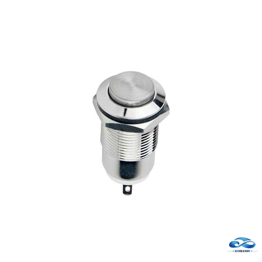 Boton Pulsador On/Off Metal Boton Pulsador On/Off Metal