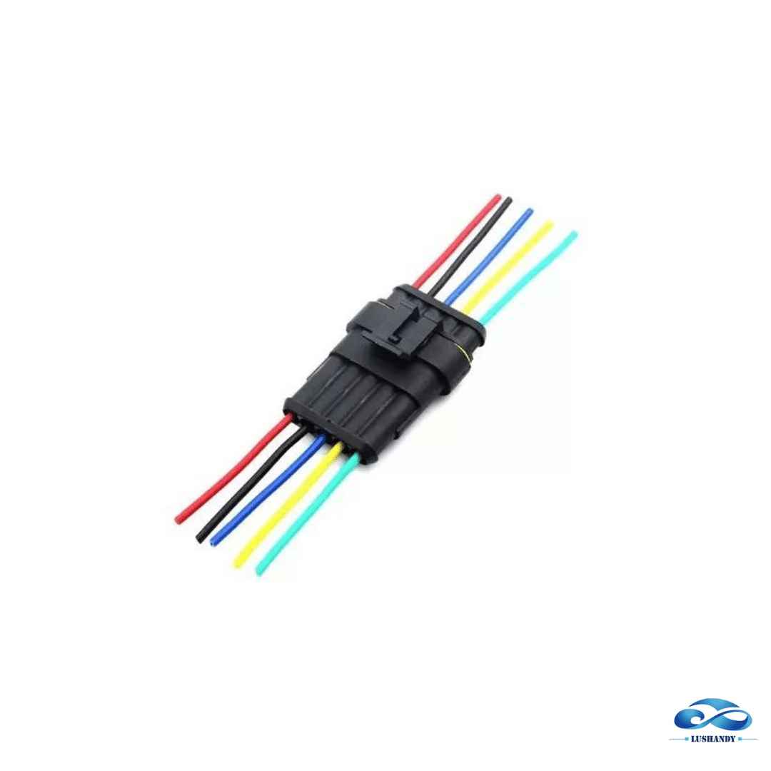 Conector Macho - Hembra 5 Pines Conector Macho - Hembra 5 Pines