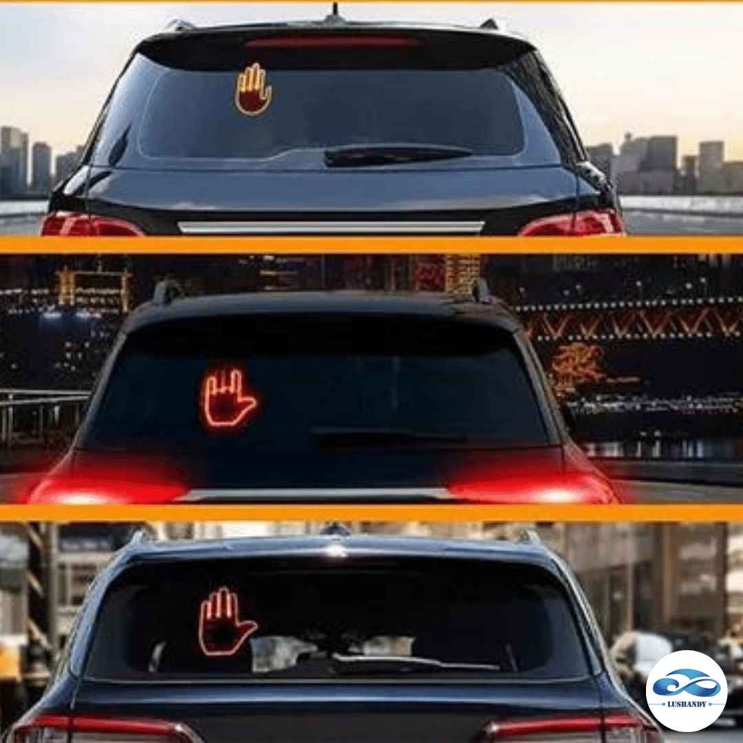 Mano De Señal Led Para Autos Con Pila Mano De Señal Led Para Autos Con Pila