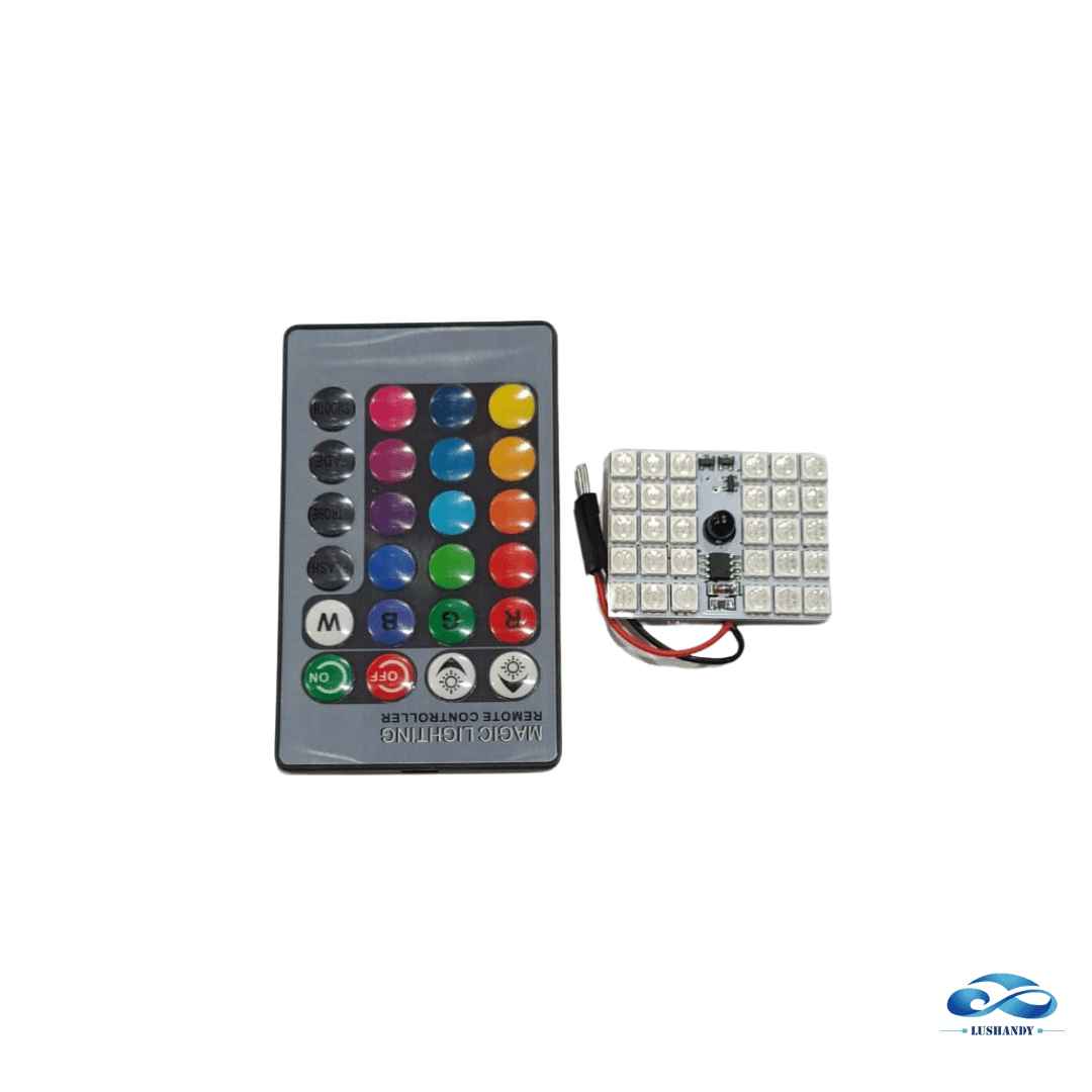 Luz Para Techo Multicolor Con Control