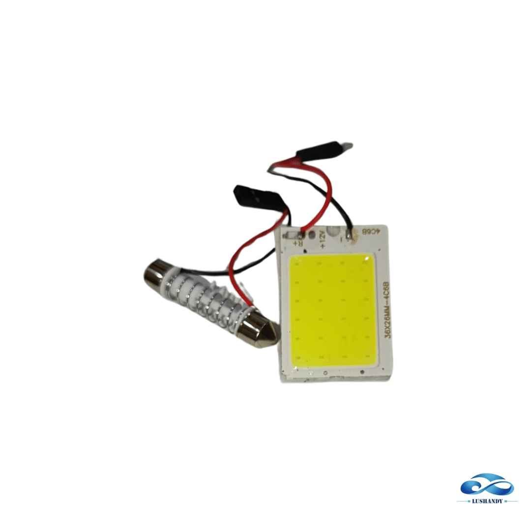 Luz  Plana De Techo  Tipo Placa Mediana 