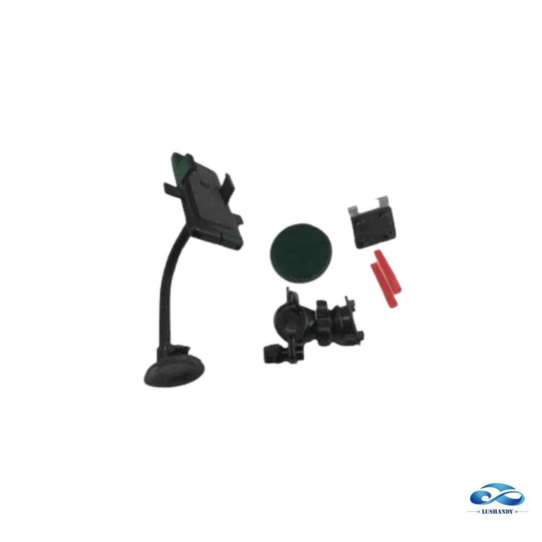 Soporte  De Celular Multifunción Color  Negro Para Autos 