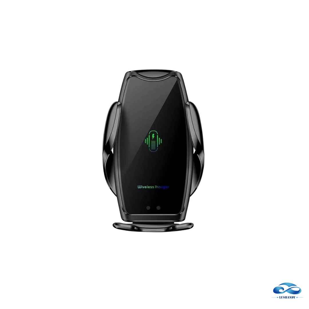 Soporte  De Celular A8E  Con Sujeción Automática Y Carga rápida de 10 W, Ventilación, Parabrisas, Tablero