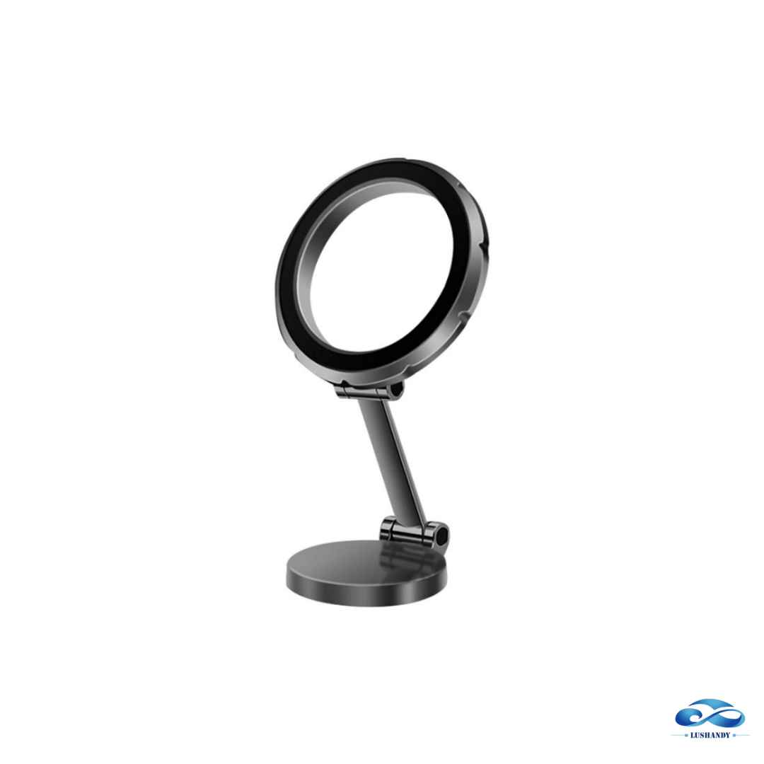 Soporte  De Celular  Con Iman  Plegable Giratorio Para Tablero Auto
