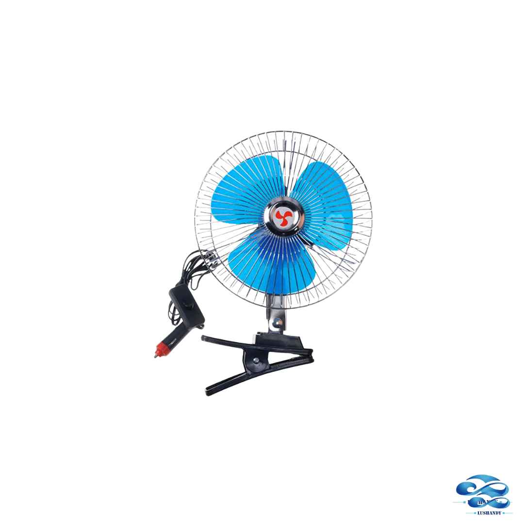 Ventilador Para Auto 12v, 6 Pulgadas Con Pinza