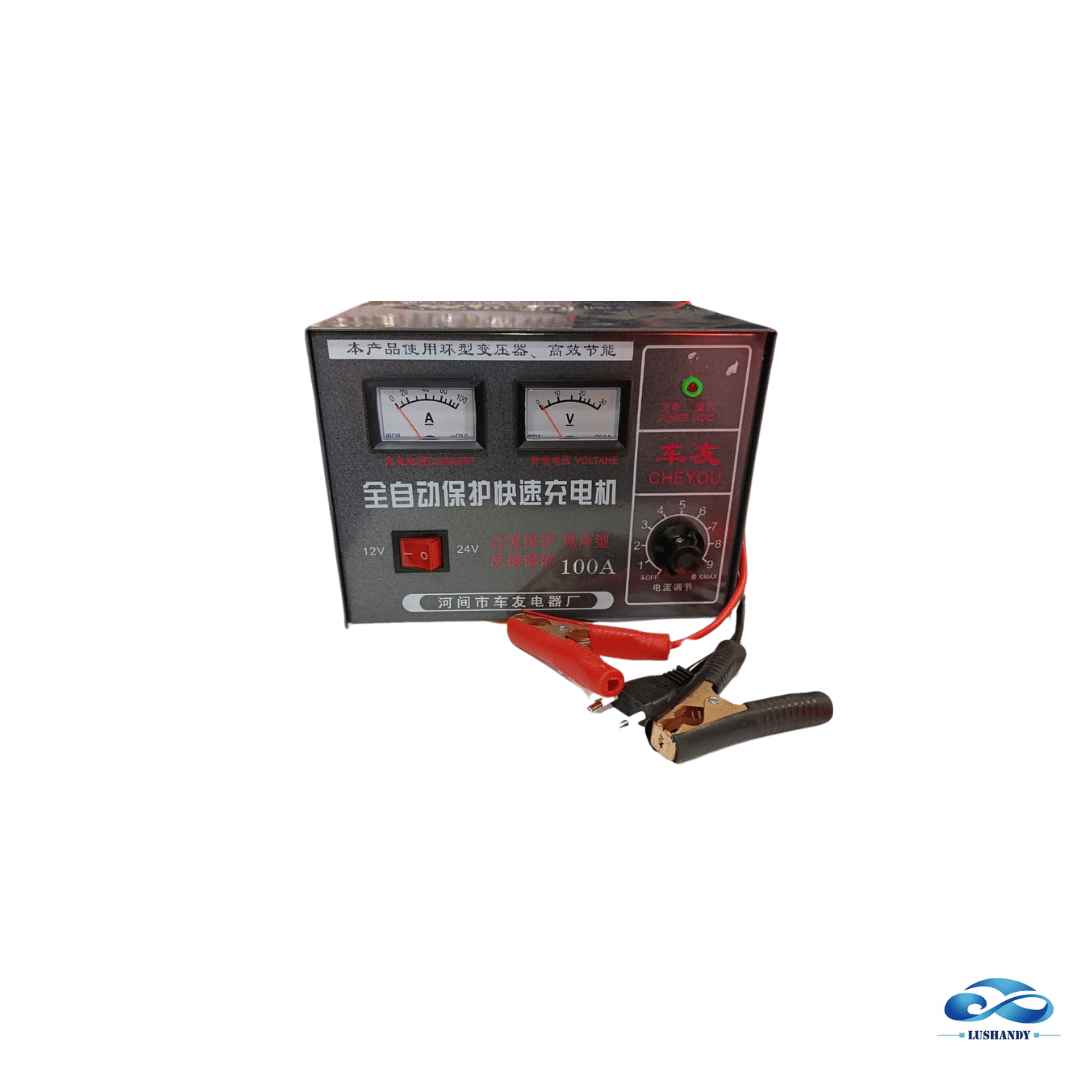 Cargador De Batería 12-24V 100 Amperios Cargador De Batería 12-24V 100 Amperios