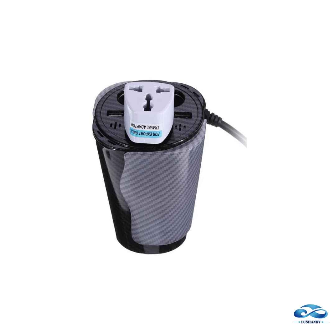 Inversor De Corriente Doble Carga 150W 12-220V Inversor De Corriente Doble Carga 150W 12-220V