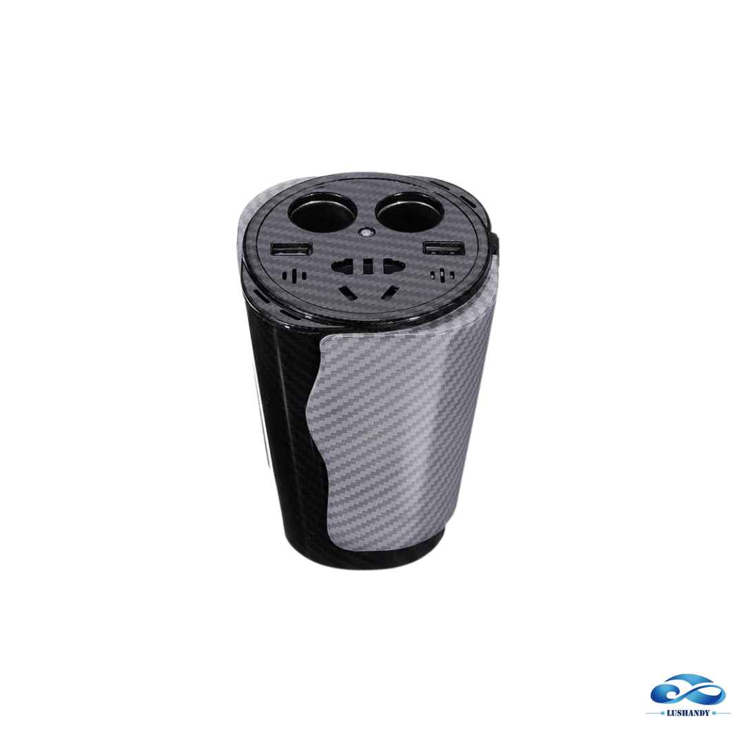Inversor De Corriente Doble Carga 150W 12-220V