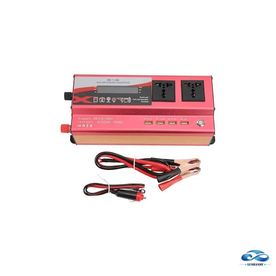 Inversor De Corriente Una Carga 900W 12-220V Inversor De Corriente Una Carga 900W 12-220V