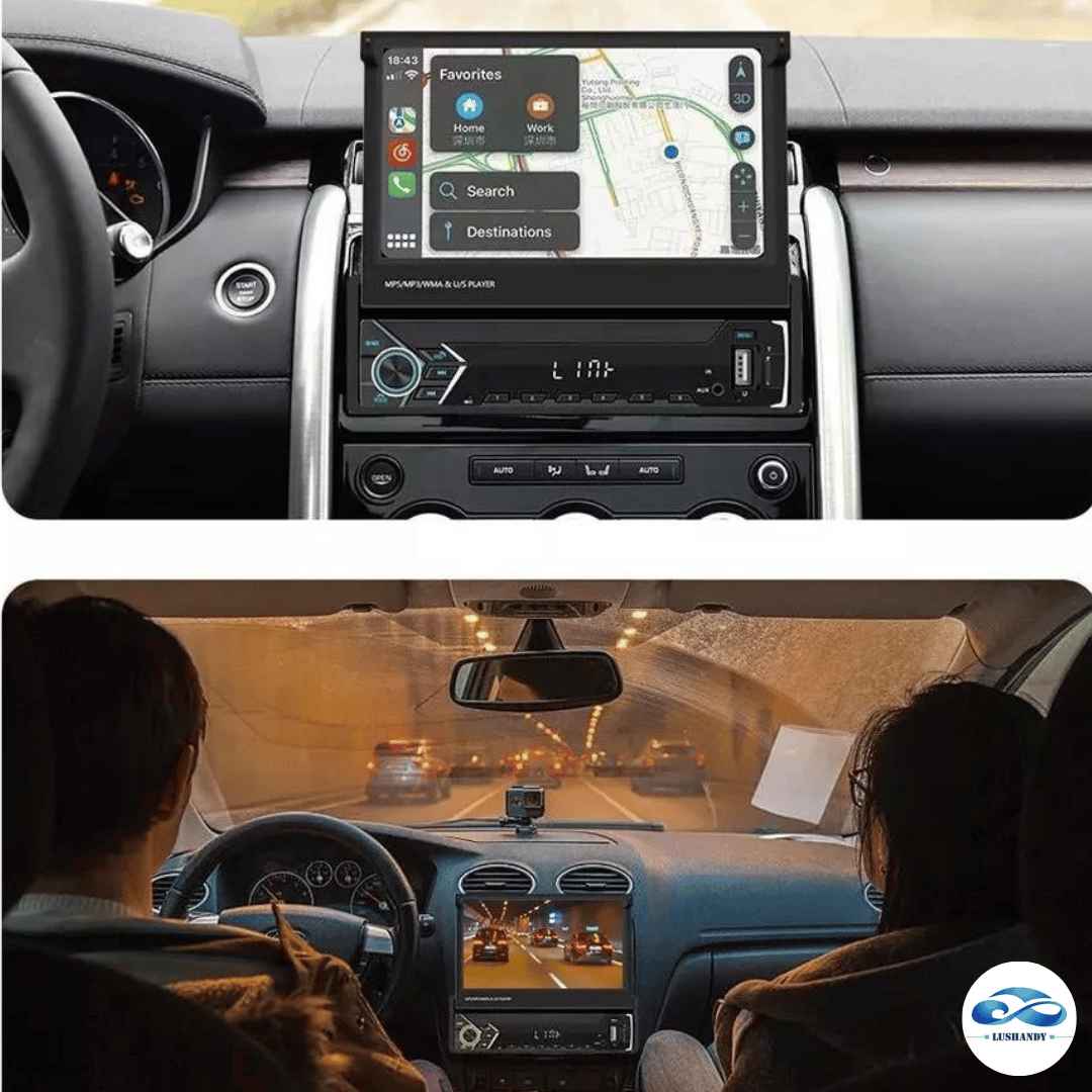 Radio Con Pantalla Una entrada USB con Bluetooth para Auto Carplay Android De 7 Pulgadas Radio Con Pantalla Una entrada USB con Bluetooth para Auto Carplay Android De 7 Pulgadas