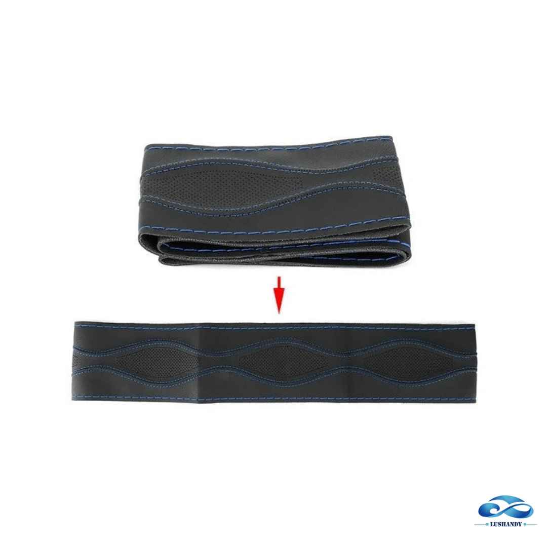 Cubre Volante Para Coser Con Hilo Anti Resbalante Para Auto 38cm Cubre Volante Para Coser Con Hilo Anti Resbalante Para Auto 38cm