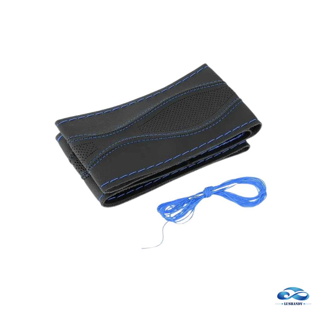 Cubre Volante Para Coser Con Hilo Anti Resbalante Para Auto 38cm Cubre Volante Para Coser Con Hilo Anti Resbalante Para Auto 38cm