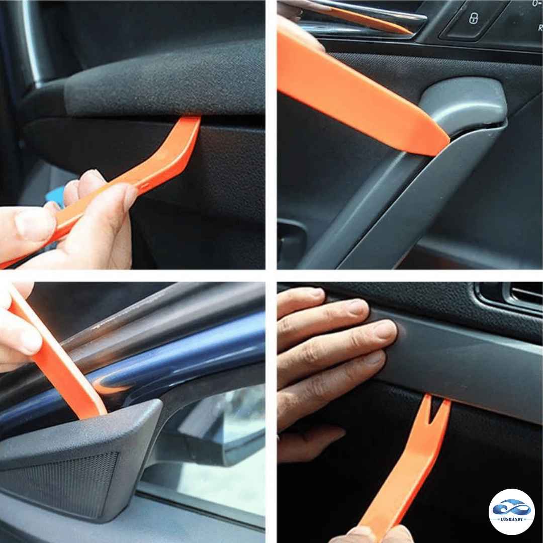 Kit Herramientas De Paletas Para Desmontar E Instalar 4 piezas Para Auto Kit Herramientas De Paletas Para Desmontar E Instalar 4 piezas Para Auto