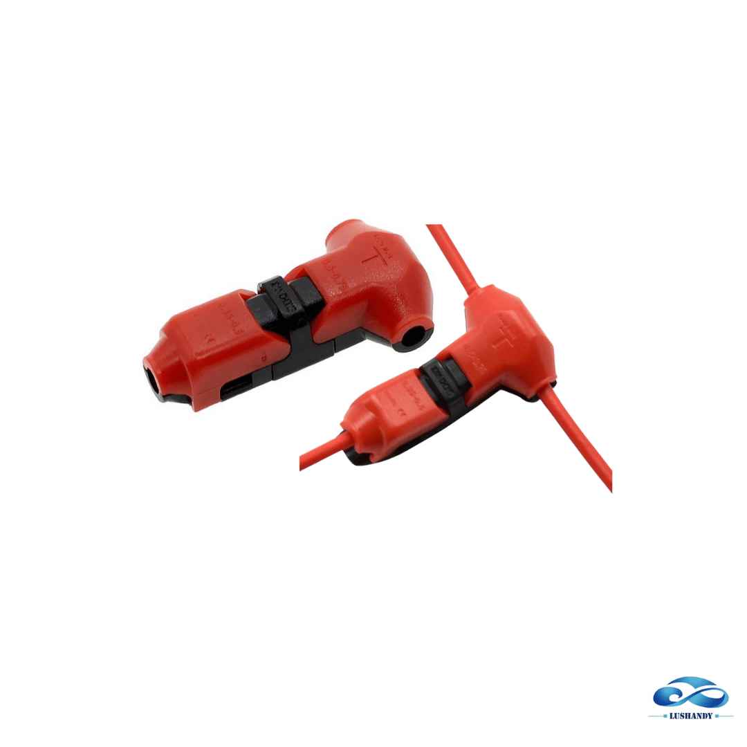 Conector de Cable H2 T1 T2 D1 De 1pin y 2 pines, Roba Corriente Conector de Cable H2 T1 T2 D1 De 1pin y 2 pines, Roba Corriente