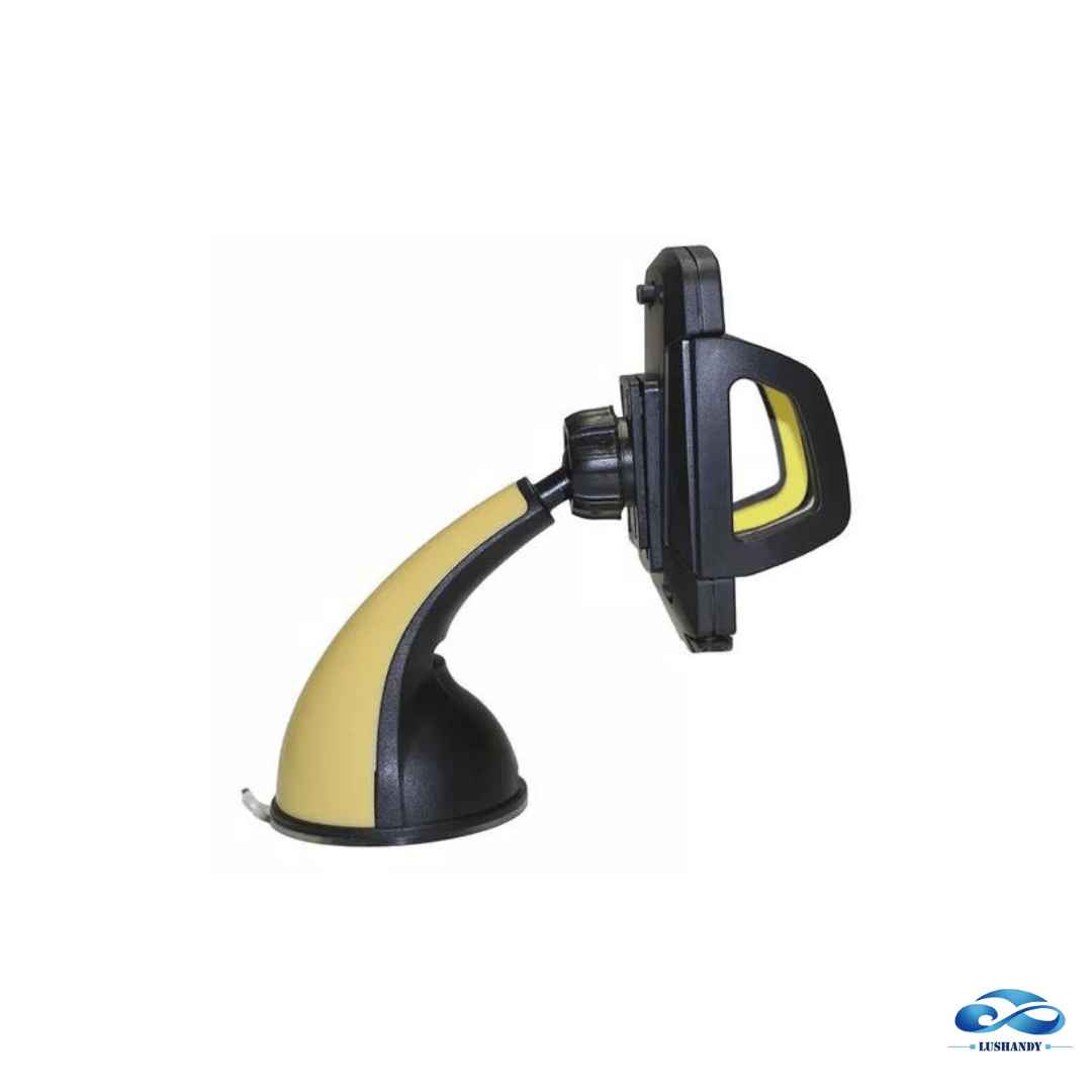 Soporte Celular Para Vidrio Parabrisa Ventosa Amarillo Soporte Celular Para Vidrio Parabrisa Ventosa Amarillo