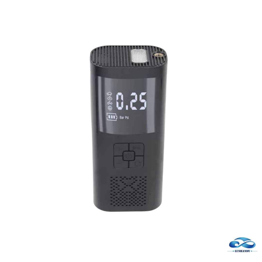 Inflador Aire Eléctrico Con Pantalla Digital, Portátil Recargable 150psi Moto Bici Auto Inflador Aire Eléctrico Con Pantalla Digital, Portátil Recargable 150psi Moto Bici Auto