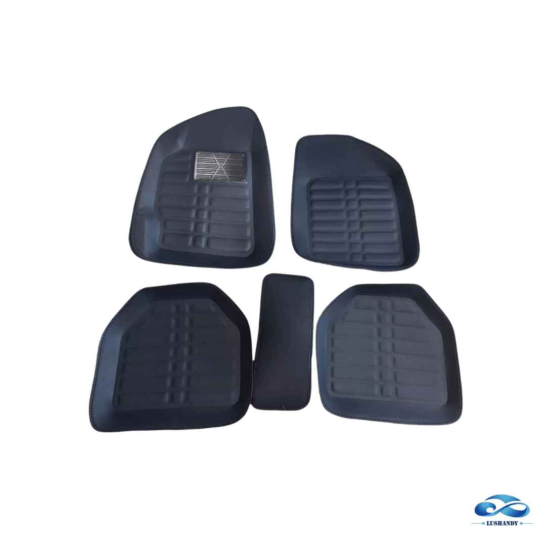 Cubre piso para Auto tipo bandeja universal Juego de 5 Piezas