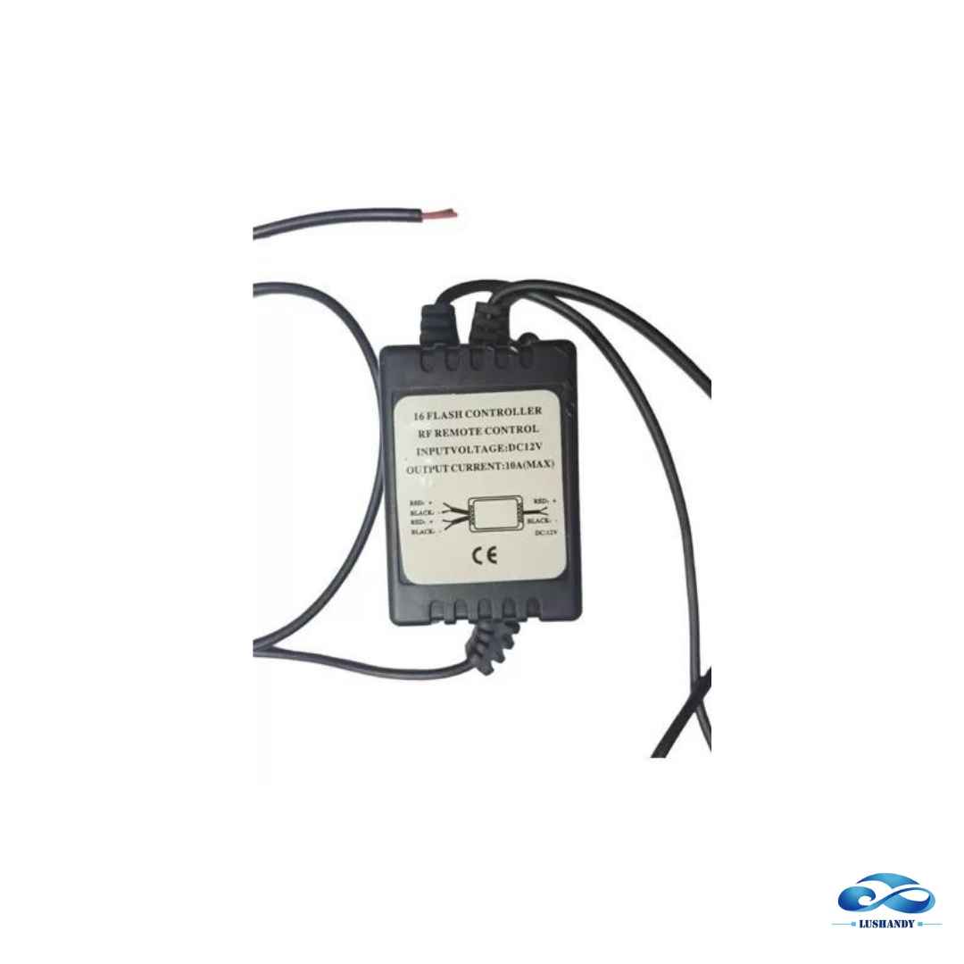 Modulo De Luces Destellante Con Control 16 Modos De Encendido Y Apagado 12V Modulo De Luces Destellante Con Control 16 Modos De Encendido Y Apagado 12V