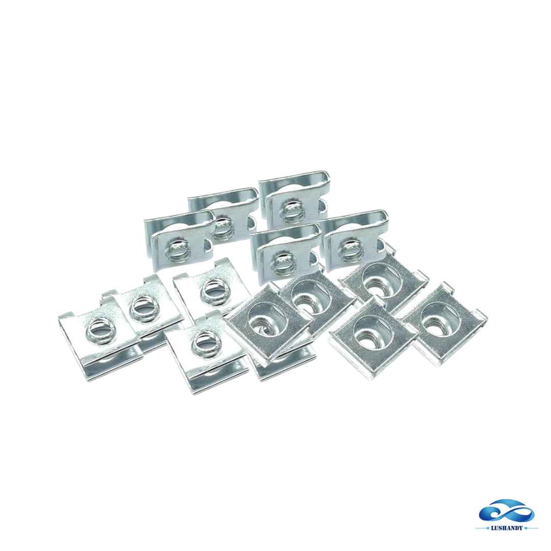 Clip O Broche Tipo U  De Metal 100  Piezas  Para Tornillos  Hoja  Auto