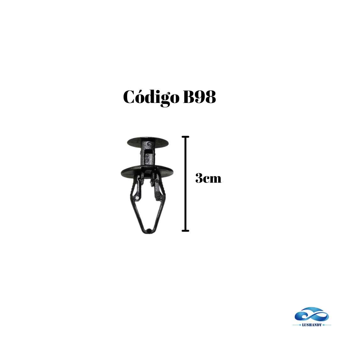 Broche Plástico Medida De 3cm Hasta 3.5cm Broche Plástico Medida De 3cm Hasta 3.5cm