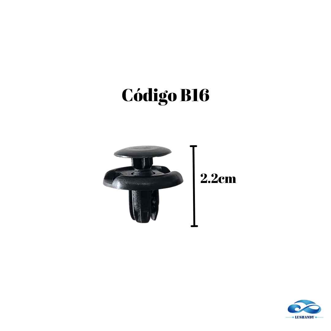 Broche Plástico Medida De 2cm Hasta 2.5cm Broche Plástico Medida De 2cm Hasta 2.5cm