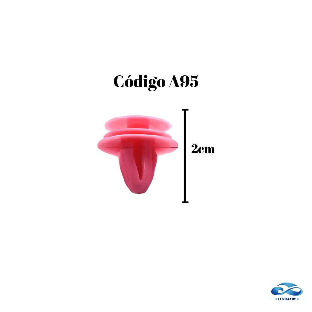 Broche Plástico Medida De 2cm Hasta 2.5cm Broche Plástico Medida De 2cm Hasta 2.5cm