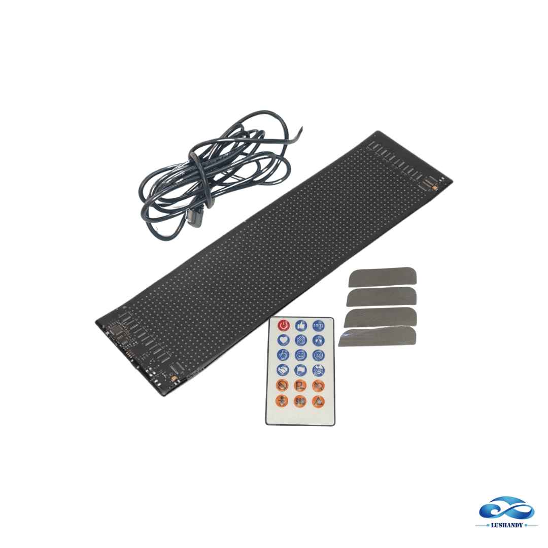 Letrero Ojo Led Para Parabrisa  49.2X11 cm 12V