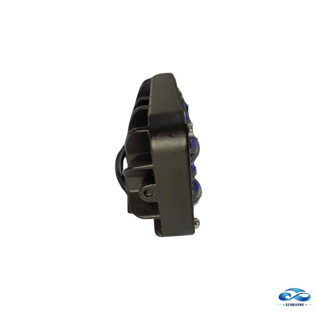 Foco Neblinero 10 Led Rectangular Con Lupa Para Auto Foco Neblinero 10 Led Rectangular Con Lupa Para Auto