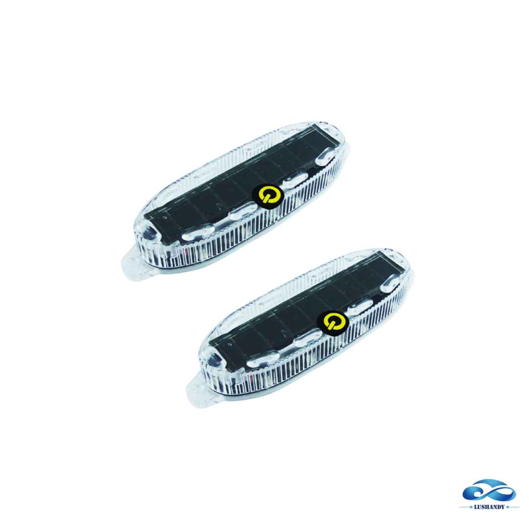 Luz Solar De 10 LED Destellante Multicolor Para Camión, 24 Volt