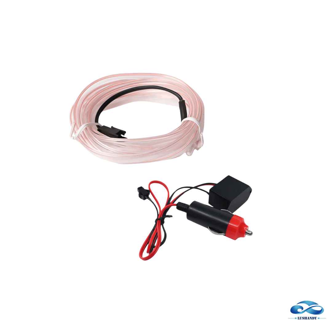 Hilo Decorativos Con Luz Led Interior 5Mts Blanco Para Auto