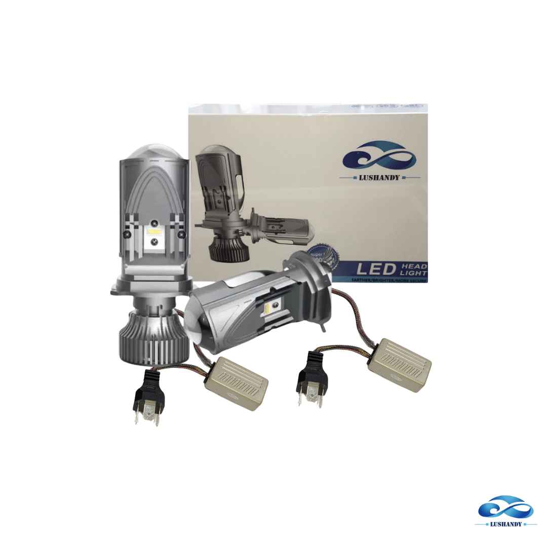 Ampolleta  Led  Lupa H4 - 30000LM - 40W