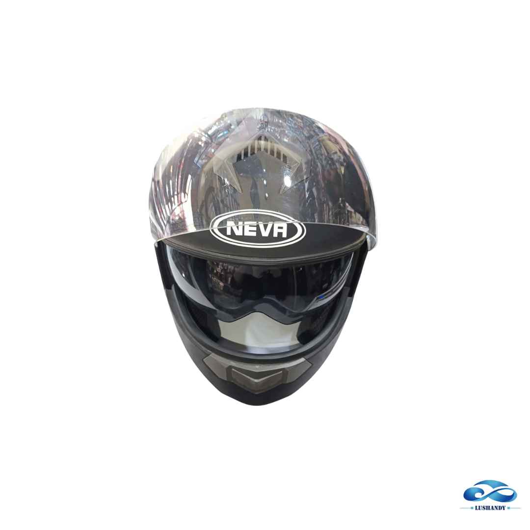 Casco De Moto Con Doble Visera