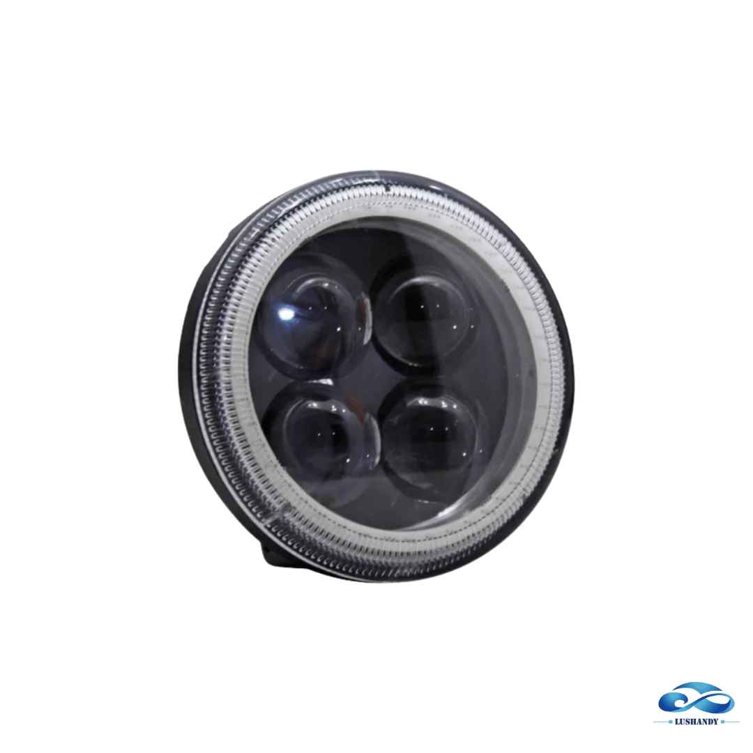 Foco Neblinero 4 Led Con Lupa