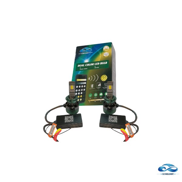 Ampolleta Led H7 H11 Dual Doble Color Con Bluetooth 2W- 90W 12V 40000LM Ampolleta Led H7 H11 Dual Doble Color Con Bluetooth 2W- 90W 12V 40000LM