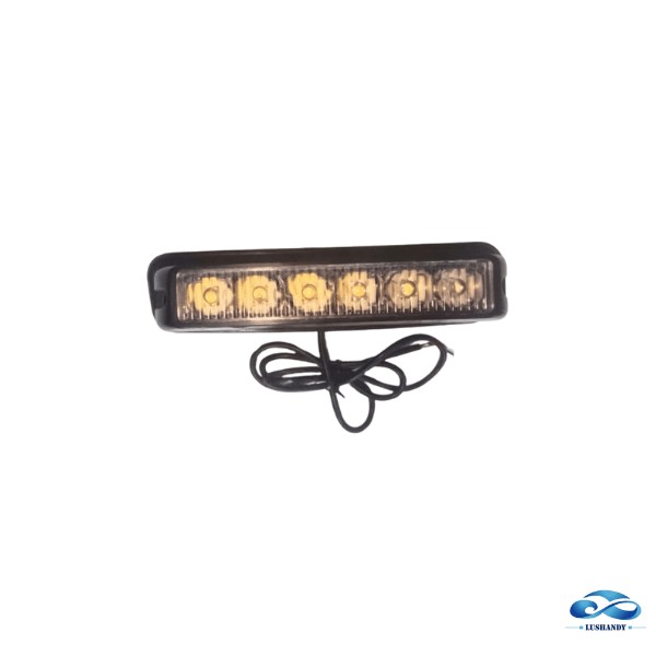 Baliza De 6 Led Estroboscópica