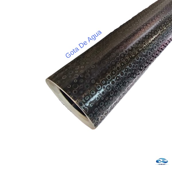 Rollo Vinilo Negro Con Diseño Para Auto 1.52x28Mts Rollo Vinilo Negro Con Diseño Para Auto 1.52x28Mts